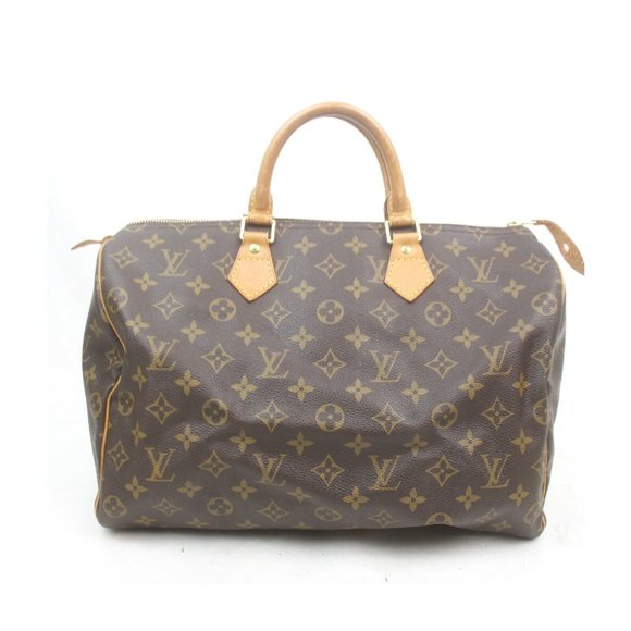 100% Authentic Louis Vuitton Speedy 35 Monogram Hand Bag - Picture 1 of 10